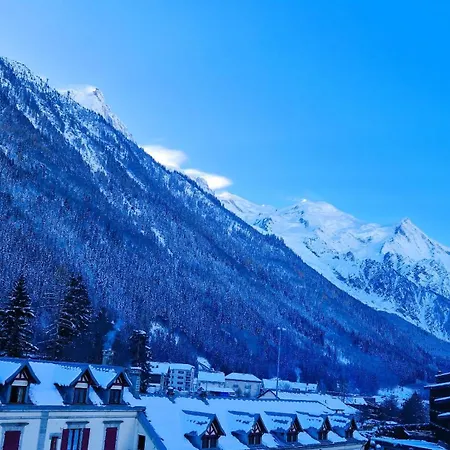 Centre - Vue Mont Blanc Chamonix
