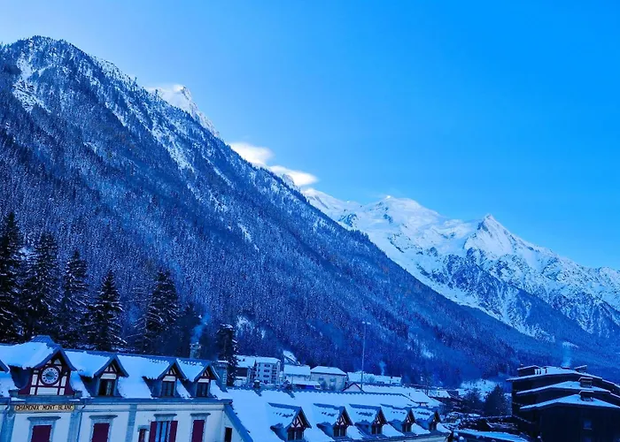 Centre - Vue Mont Blanc Chamonix